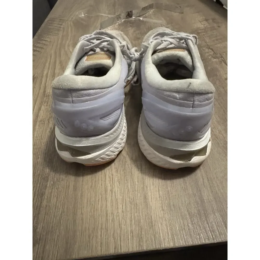ASICS GEL-Nimbus 23 Men’s Running Shoes White Gray Orange Size 11 1012A649
